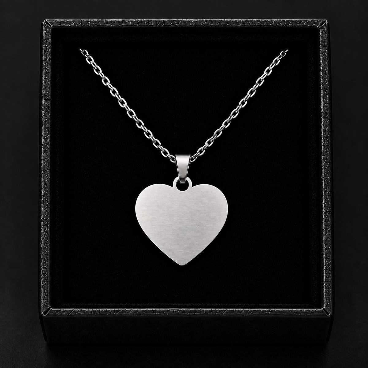 Personalised Heart Pendant Necklace